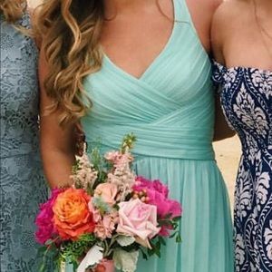 David’s Bridal Mint Green Bridesmaid/Prom Dress